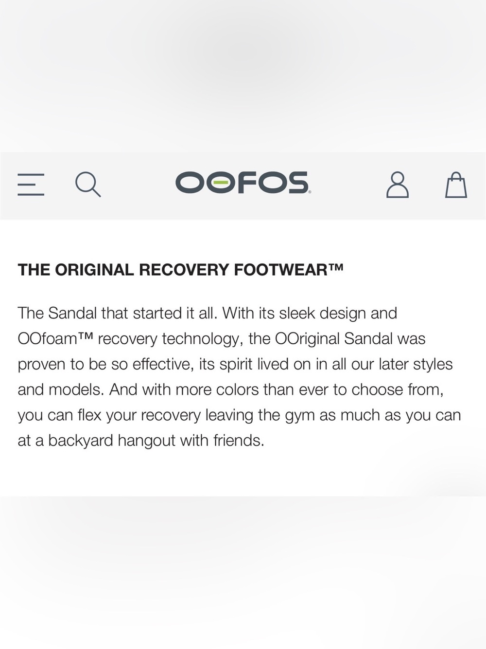 OOFOS Women's Black Slippers/Flip flop - Picture 3 of 10